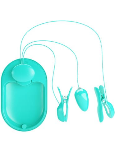 PRETTY LOVE SURPRISE BOX PINZAS ELECTRO ESTIMULACION AZUL