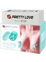 PRETTY LOVE SURPRISE BOX PINZAS ELECTRO ESTIMULACION AZUL