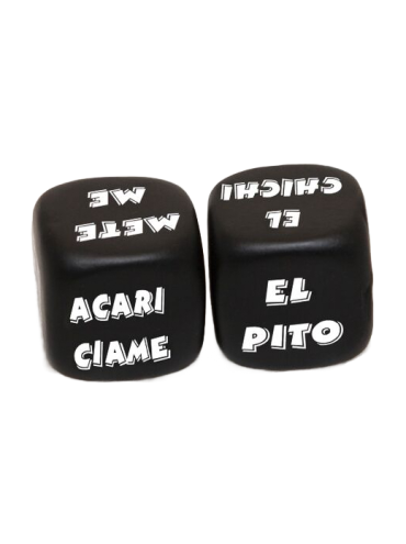 DIABLO PICANTE 2 DADOS ACCION Y PARTE DEL CUERPO