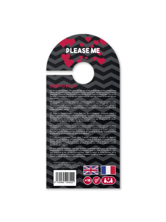 ARIA PLEASE ME PLAY CARTAS 3 DADOS