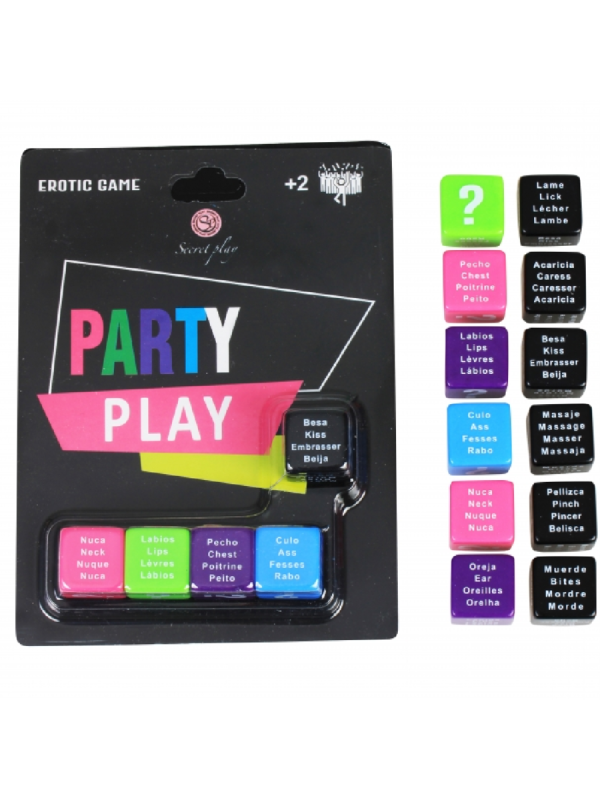 SECRETPLAY JUEGO PARTY PLAY 5 DADOS ES PT EN FR