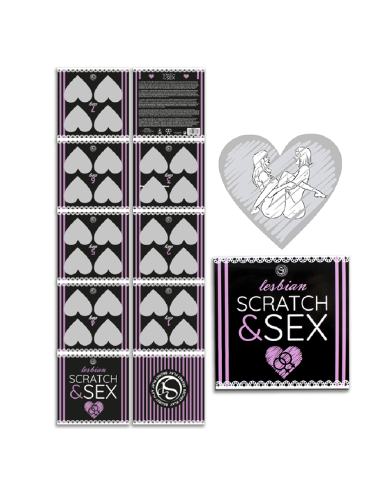 SECRETPLAY SCRATCH SEX JUEGO PAREJAS POSTURAS LESBICAS ES EN FR PT DE