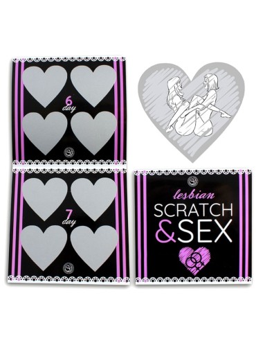 SECRETPLAY SCRATCH SEX JUEGO PAREJAS POSTURAS LESBICAS ES EN FR PT DE