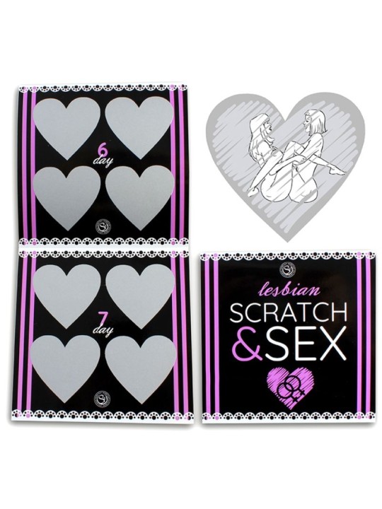 SECRETPLAY SCRATCH SEX JUEGO PAREJAS POSTURAS LESBICAS ES EN FR PT DE
