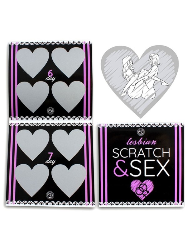 SECRETPLAY SCRATCH SEX JUEGO PAREJAS POSTURAS LESBICAS ES EN FR PT DE