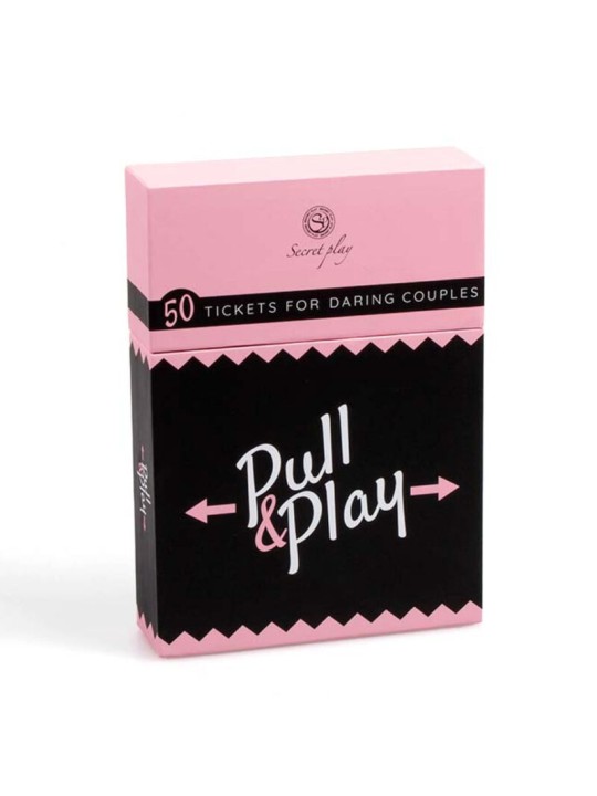 SECRETPLAY PULL PLAY JUEGO DE CARTAS ES EN DE FR NL PT IT