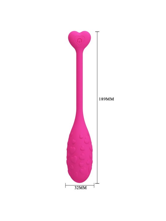 PRETTY LOVE HUEVO VIBRADOR PESCADOR ROSA CONTROLADO POR APP
