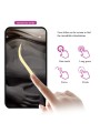 PRETTY LOVE HECTOR VIBRADOR ELECTROSHOCK POR CONTROL POR APP LILA