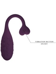 PRETTY LOVE FISHERMAN HUEVO VIBRADOR LILA CONTROLADO POR APP
