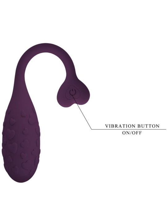 PRETTY LOVE FISHERMAN HUEVO VIBRADOR LILA CONTROLADO POR APP