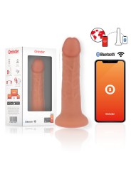 ONINDER LARGE BOGOTA DILDO VIBRADOR 9 VELOCIDADES NATURAL 22 CM O 45 CM APP GRATUITA