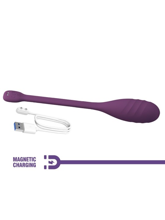 PRETTY LOVE LEVIATHAN VIBRADOR CONTROLADO POR APP MORADO