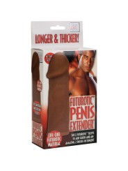 CALEXOTICS FUTUROTIC FUNDA EXTENSION PENE MARRON
