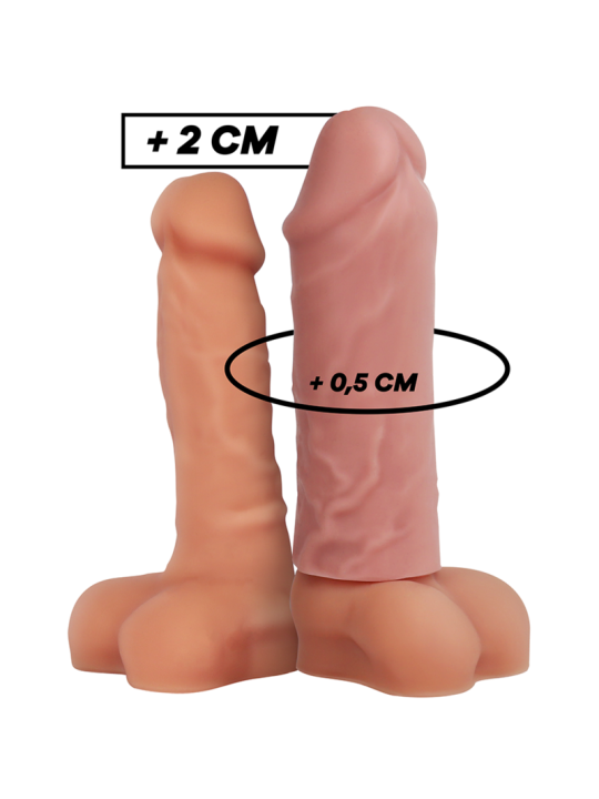 VIRILXL EXTENSION DE PENE LIQUID SILICONE V3 NATURAL