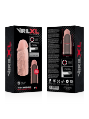VIRILXL EXTENSION DE PENE LIQUID SILICONE V3 NATURAL