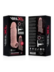 VIRILXL EXTENSION DE PENE LIQUID SILICONE V7 NATURAL