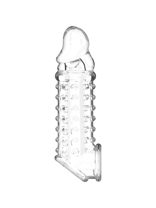VIRILXL EXTENSION Y FUNDA DE PENE V11 TRANSPARENTE