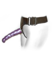 BAILE ARNES ANAL Y VAGINAL FEMENINO LILA PUNTO G 17 CM