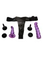 BAILE ARNES ANAL Y VAGINAL FEMENINO LILA PUNTO G 17 CM