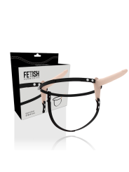 FETISH SUBMISSIVE HARNESS SILICONA FLESH 15 CM