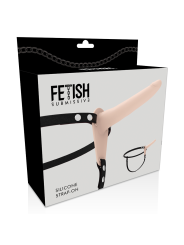 FETISH SUBMISSIVE HARNESS SILICONA FLESH 15 CM