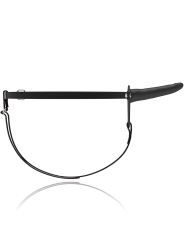 FETISH SUBMISSIVE HARNESS SILICONA NEGRO 15 CM