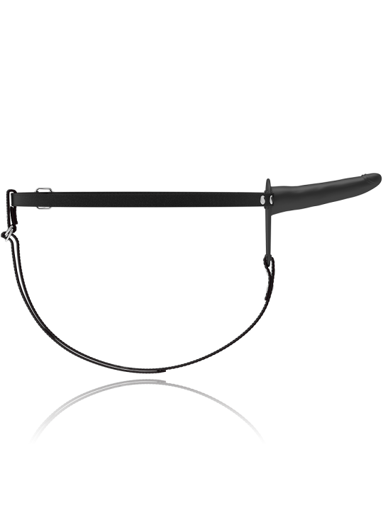 FETISH SUBMISSIVE HARNESS SILICONA NEGRO 15 CM