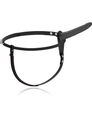 FETISH SUBMISSIVE HARNESS SILICONA NEGRO 15 CM