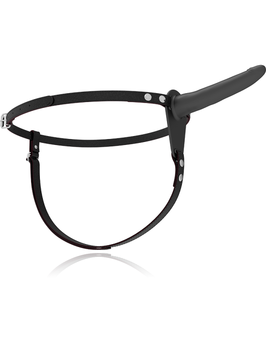 FETISH SUBMISSIVE HARNESS SILICONA NEGRO 15 CM