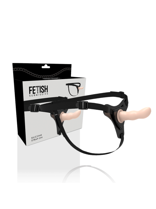 FETISH SUBMISSIVE HARNESS SILICONA FLESH G SPOT 125 CM