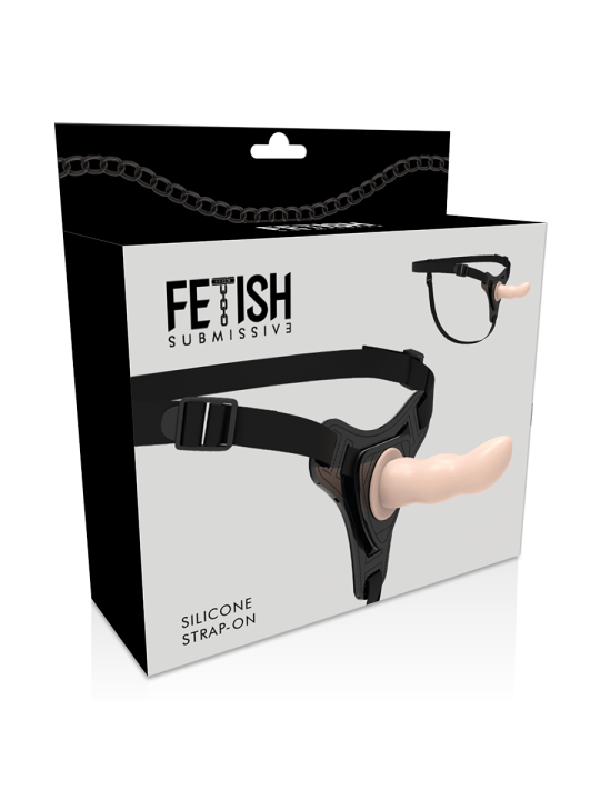 FETISH SUBMISSIVE HARNESS SILICONA FLESH G SPOT 125 CM
