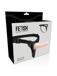 FETISH SUBMISSIVE HARNESS SILICONA FLESH REALISTIC 16CM