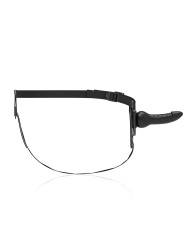 FETISH SUBMISSIVE HARNESS SILICONA NEGRO REALISTIC 16 CM