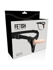 FETISH SUBMISSIVE HARNESS SILICONA FLESH REALISTIC 125 CM