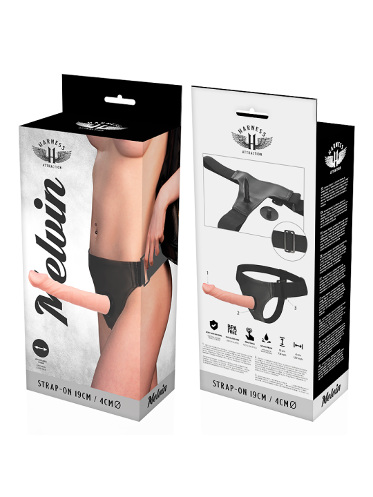 HARNESS ATTRACTION ARNES MELVIN FLESH 19 CM O 4 CM