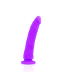 DELTA CLUB TOYS ARNES DILDO LILA SILICONA MEDICA 17 CM O 3 CM