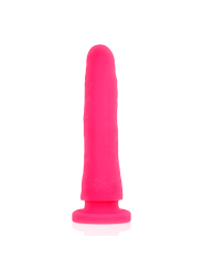 DELTA CLUB TOYS DILDO ARNES ROSA SILICONA MEDICA 20 CM O 4 CM