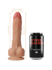 CYBER SILICOCK ARNES SILICONA LIQUIDA CONNOR 205 CM O 37 CM