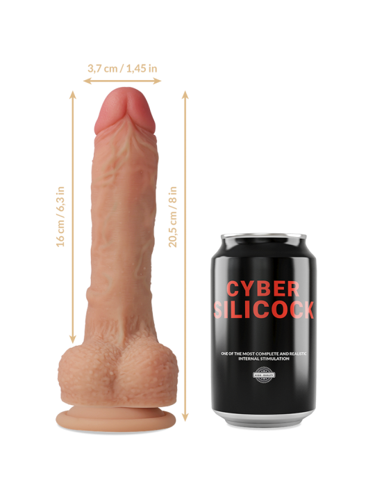CYBER SILICOCK ARNES SILICONA LIQUIDA CONNOR 205 CM O 37 CM