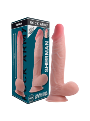 ROCKARMY ARNES DUAL DENSITY SHERMAN DILDO REALISTA 24 CM O 462 CM