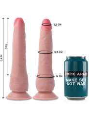ROCKARMY ARNES DUAL DENSITY CRUSADER DILDO REALISTA 215 CM O 446 CM