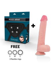 ROCKARMY ARNES LIQUID SILICONE DILDO PREMIUM KINGCOBRA 24 CM O 477 CM