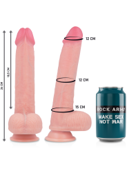 ROCKARMY ARNES LIQUID SILICONE DILDO PREMIUM KINGCOBRA 24 CM O 477 CM