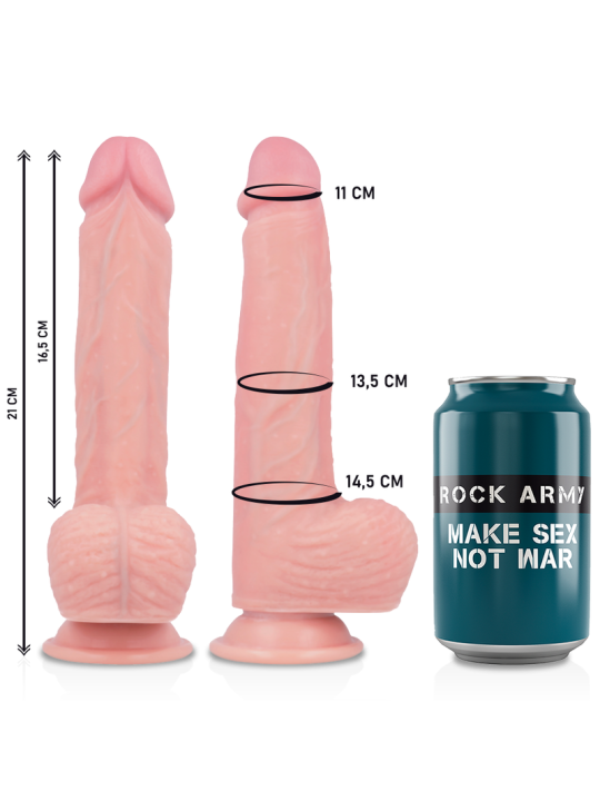 ROCKARMY ARNES LIQUID SILICONE DILDO PREMIUM SPITFIRE 21 CM O 462 CM