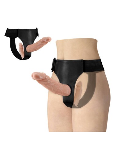 BAILE ULTRA PASSIONATE HARNESS DOBLES DILDOS CON ARNES