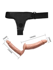 BAILE ULTRA PASSIONATE HARNESS DOBLES DILDOS CON ARNES