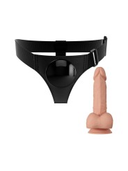 PRETTY LOVE HARNESS BRIEFS ARNES UNIVERSAL CON DILDO JERRY 218 CM NATURAL