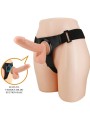PRETTY LOVE HARNESS BRIEFS ARNES UNIVERSAL CON DILDO TOM 20 CM NATURAL