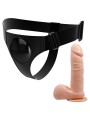 PRETTY LOVE HARNESS BRIEFS ARNES UNIVERSAL CON DILDO TOM 20 CM NATURAL