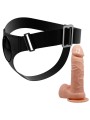PRETTY LOVE HARNESS BRIEFS ARNES UNIVERSAL CON DILDO TOM 20 CM NATURAL